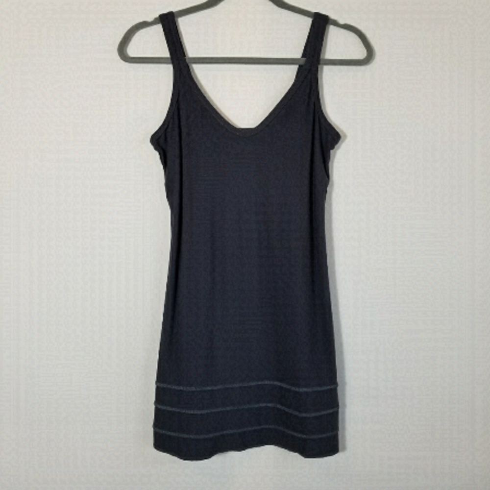 SMALL navy tunic tank top handmade